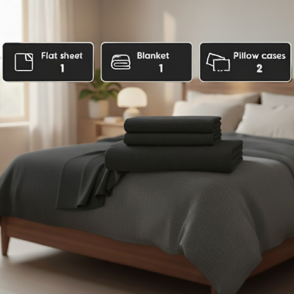 CloudLoom® French Flax Linen Set