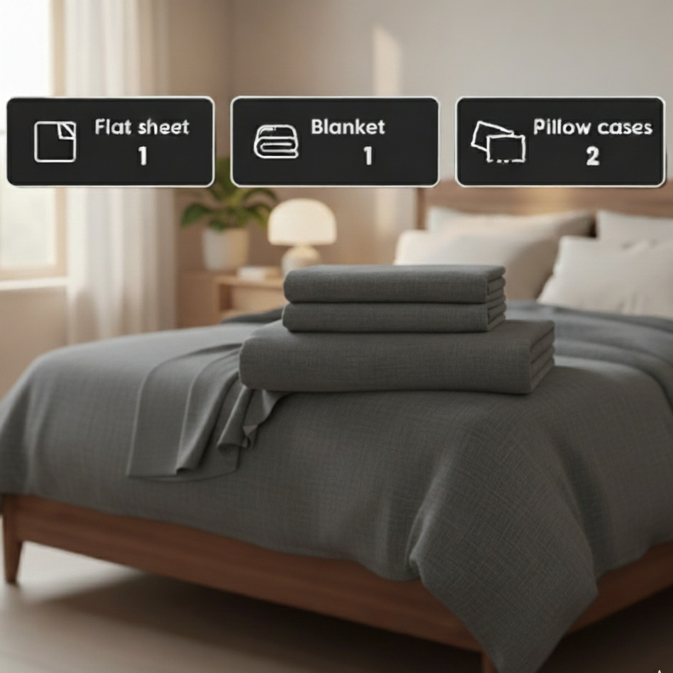 CloudLoom® French Flax Linen Set