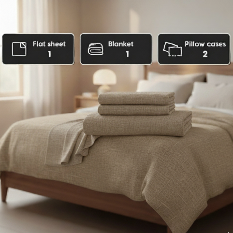 CloudLoom® French Flax Linen Set